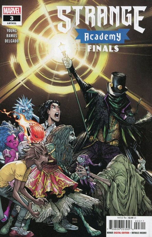 Strange Academy: Finals #3 (Marvel Comics, 2022), raw comic book in NM condition — front cover