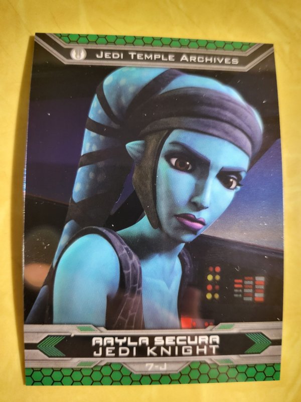2014 Topps Chrome Star Wars Perspective: Jedi vs Sith #7 (2014), raw, ungraded comic book — front cover