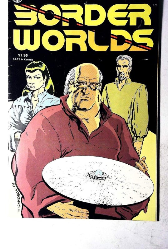 Border Worlds #3 (1986), raw, ungraded comic book — front cover