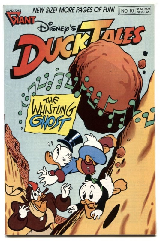 Disney's DuckTales #10 (1989), raw comic book in VF condition — front cover