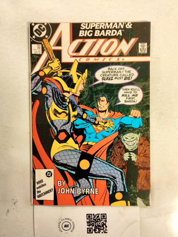 Action Comics #592 (DC Comics), raw comic book in NM condition — front cover