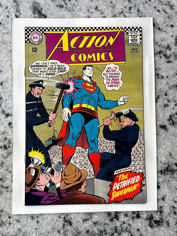 Action Comics #352 (DC Comics, 1967), raw comic book in NM- condition — front cover