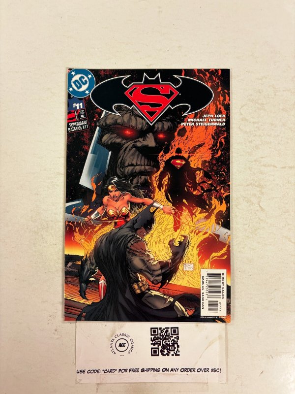 Superman Batman #11 (DC Comics), raw comic book in NM condition — front cover