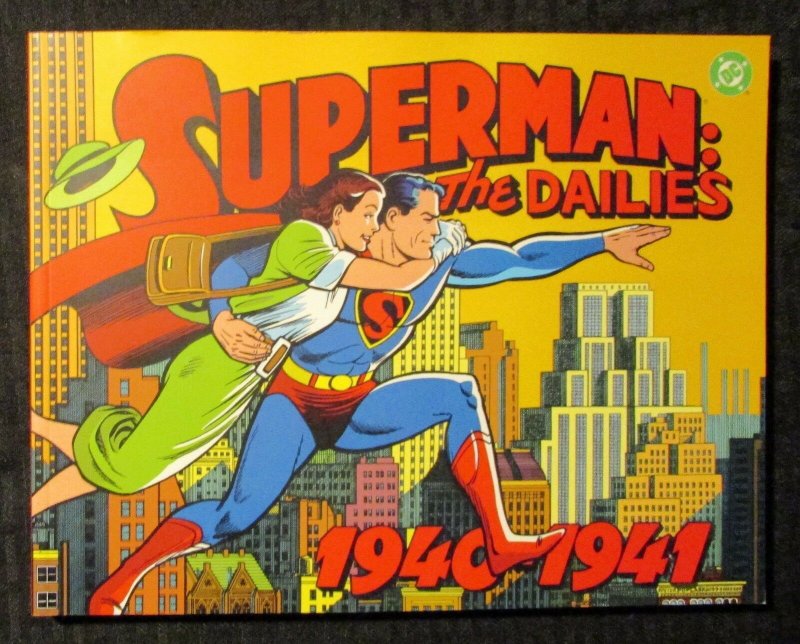 1999 Superman THE Dailies 1940-1941 v.2 SC VF 8.0 Kitchen Sink 1st Printing, raw comic book in VF 8.0 condition — front cover