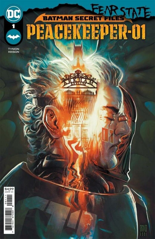 Batman Secret Files: Peacekeeper-01 #1 (2021), raw comic book in VF/NM condition — front cover