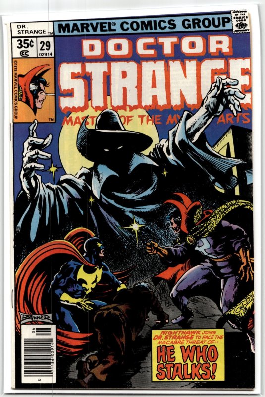 Doctor Strange #29 (Marvel Comics, 1978), raw, ungraded comic book — front cover