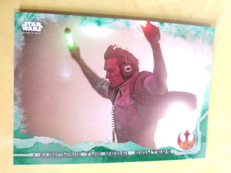 2017 Stars Wars: Rogue One Series 1 Green #67 (2017), raw, ungraded comic book — front cover