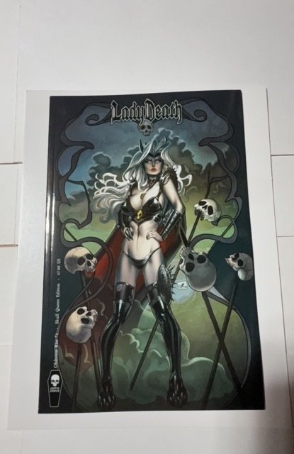 Lady Death: Oblivion Kiss #1 (2017), raw comic book in NM condition — front cover