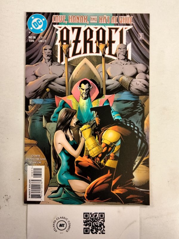Azrael #30 (DC Comics), raw comic book in NM condition — front cover