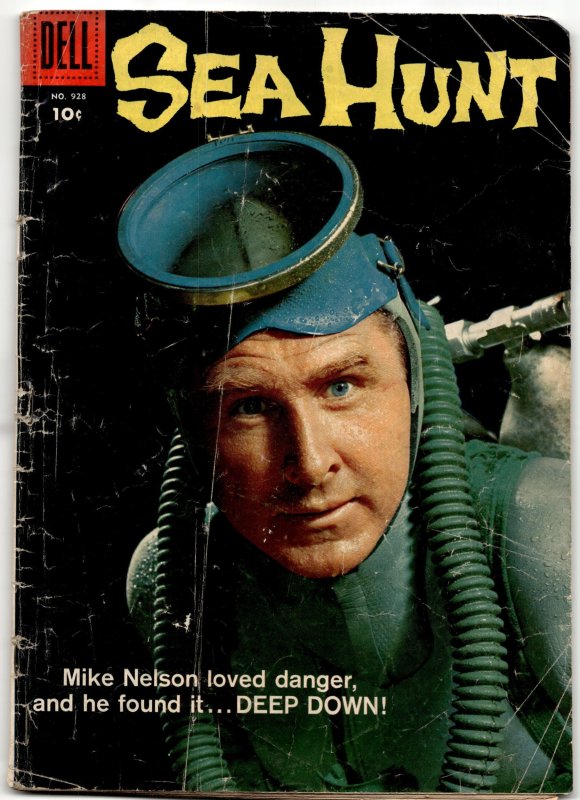 Four Color #928 (Dell Comics, 1958), raw, ungraded comic book — front cover