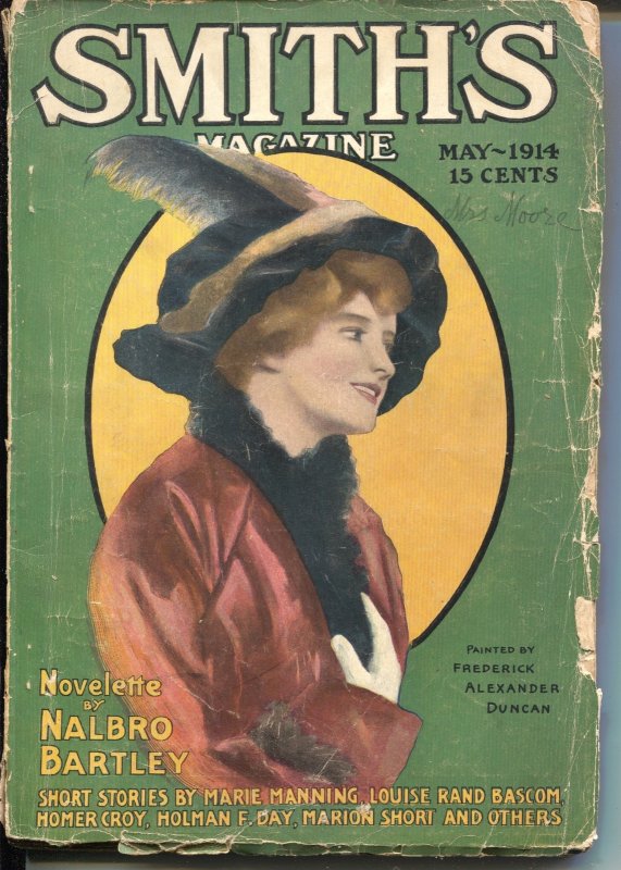 Pulp: Smith's 5/1914-Frederick Alexander Duncan-pulp Fiction-over 100 Years ..., raw, ungraded comic book — front cover