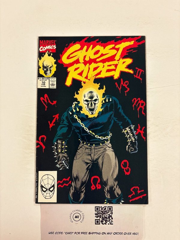 Ghost Rider #10 (Marvel Comics), raw comic book in NM condition — front cover