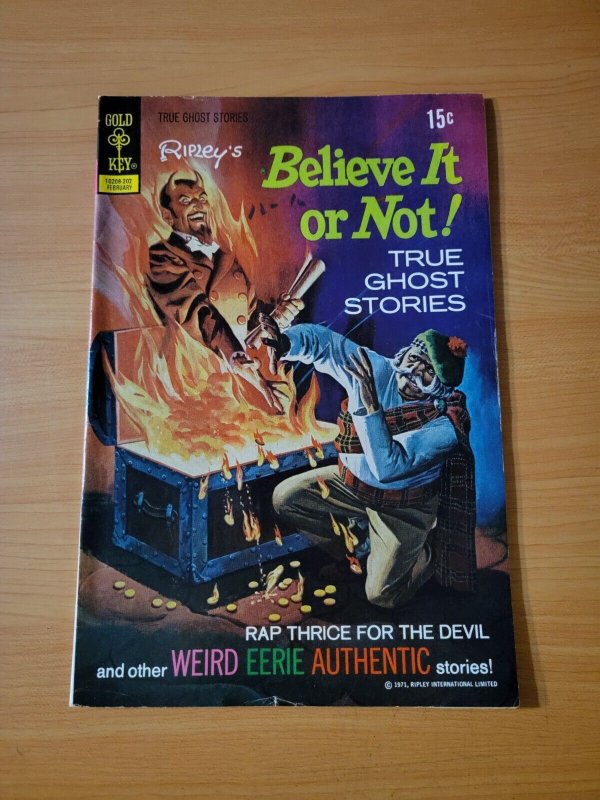 Ripley's Believe It or Not #31 (Gold Key Comics, 1972), raw comic book in NM condition — front cover