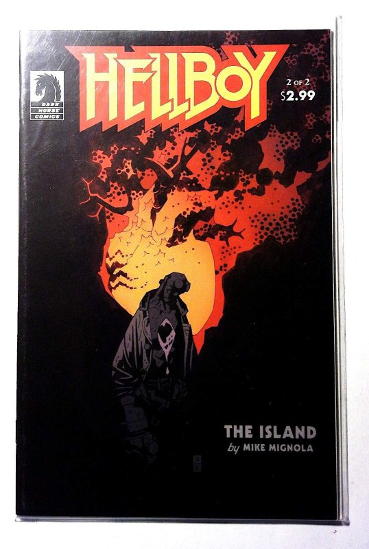 Hellboy: The Island #2 (Dark Horse Comics, 2005), raw, ungraded comic book — front cover