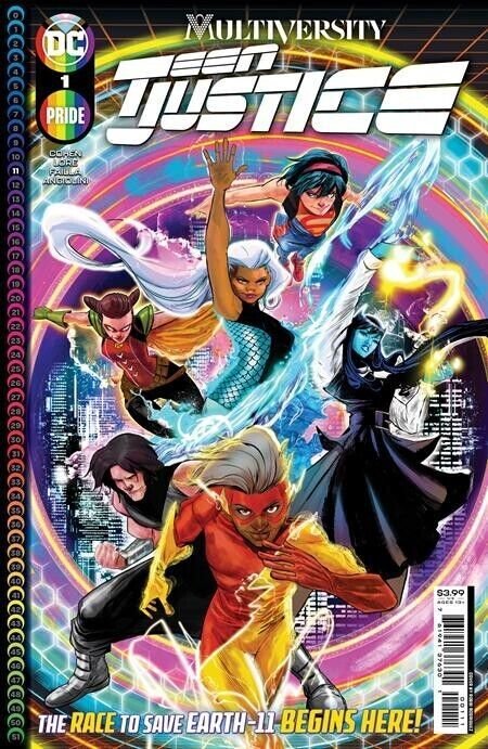 Multiversity Teen Justice #1 (DC Comics, 2022), raw, ungraded comic book — front cover
