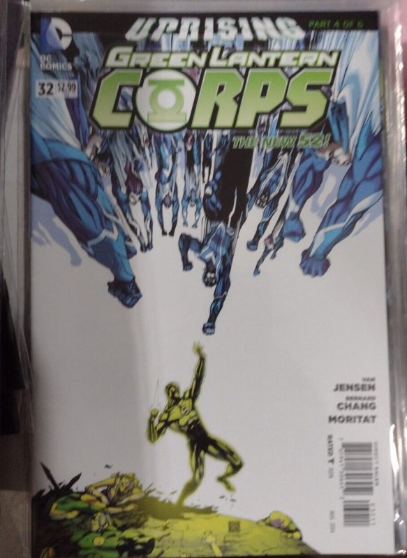 Green Lantern Corps #32 (DC Comics, 2014), raw, ungraded comic book — front cover