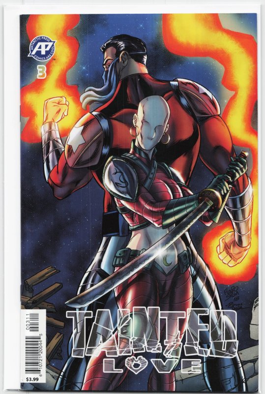 Tainted Love #3 (2019), raw, ungraded comic book — front cover