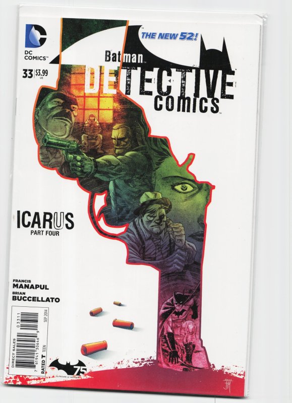 Detective Comics #33 (DC Comics, 2014), raw, ungraded comic book — front cover