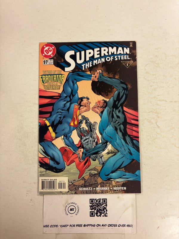 Superman the Man of Steel #97 (DC Comics, 2000), raw comic book in NM condition — front cover