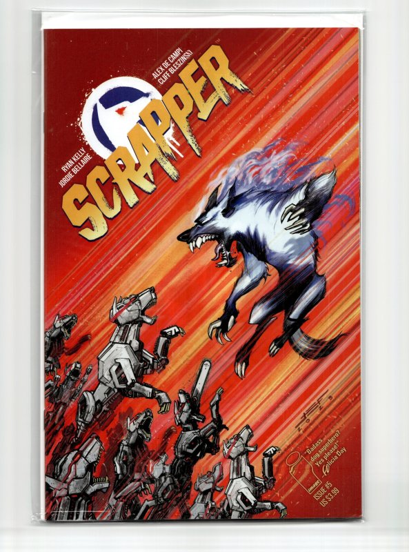 Scrapper #5 (Image Comics, 2023), raw, ungraded comic book — front cover