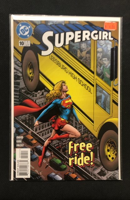 Supergirl #10 (DC Comics, 1997), raw, ungraded comic book — front cover