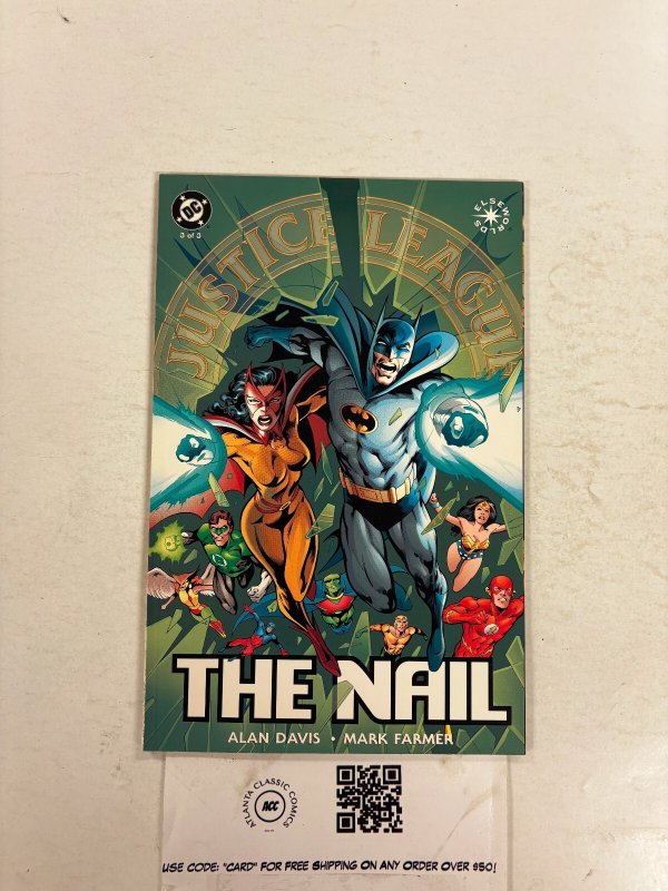 Justice League the Nail #3 (DC Comics), raw comic book in NM condition — front cover