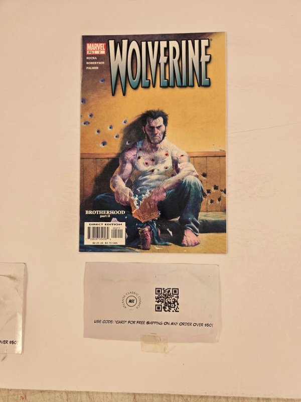 Wolverine #2 (Marvel Comics, 2020), raw comic book in NM condition — front cover