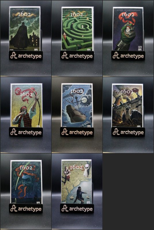 1602 #1-8 – Marvel (2007) Full Run NM+ Average (Marvel Comics, 2007), raw comic book in NM+ condition — front cover