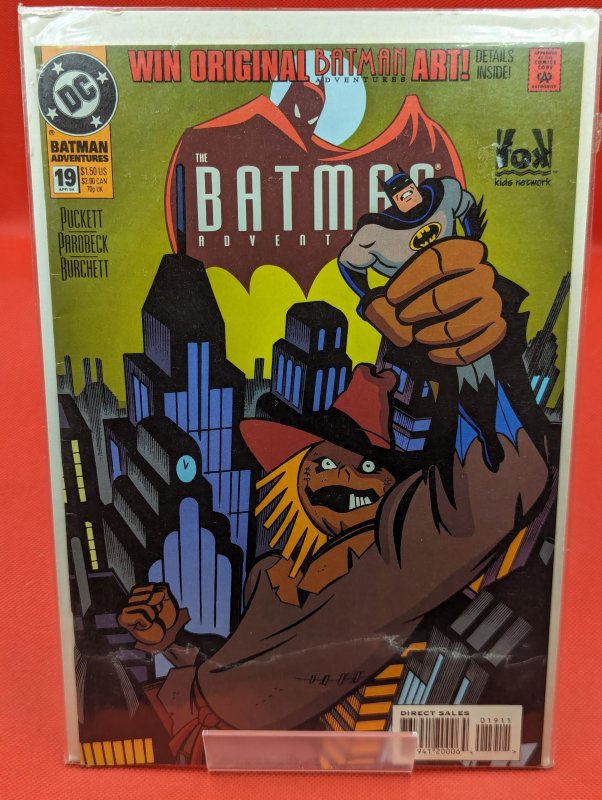 The Batman Adventures #19 (DC Comics, 1994), raw, ungraded comic book — front cover