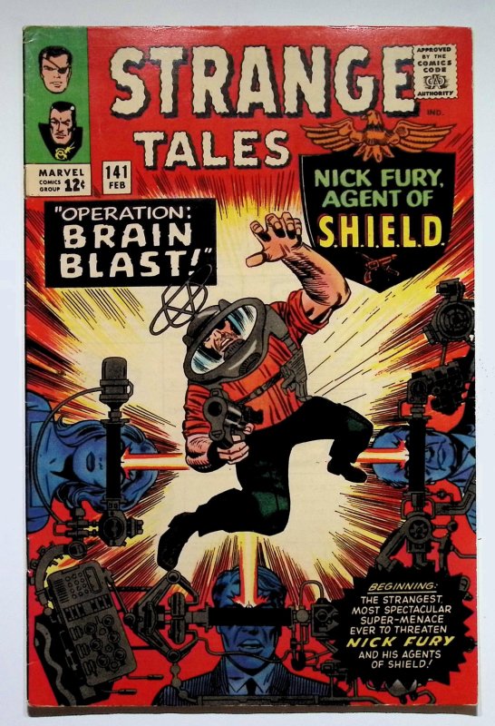 Strange Tales #141 (Marvel Comics, 1966), raw, ungraded comic book — front cover