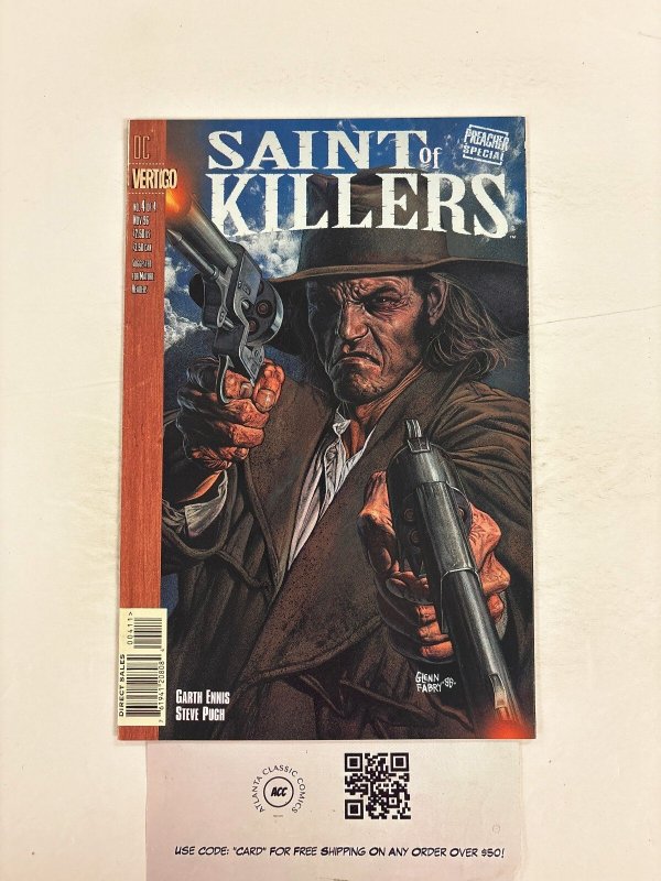 Saint of Killers #4 (DC Comics), raw comic book in NM condition — front cover