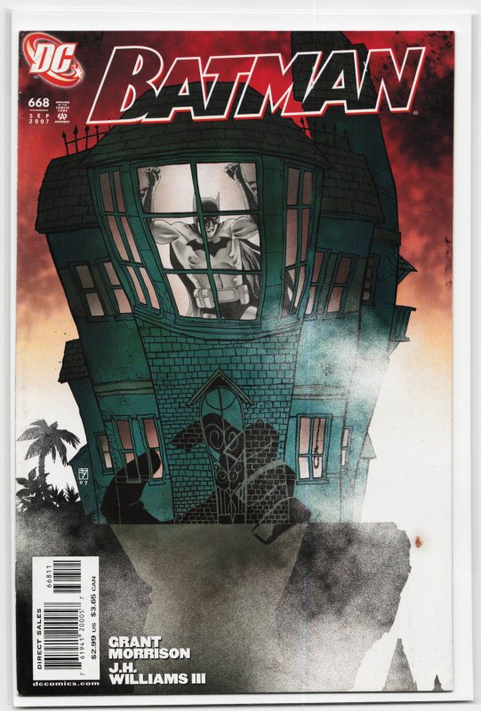 Batman #668 (DC Comics, 2007), raw, ungraded comic book — front cover
