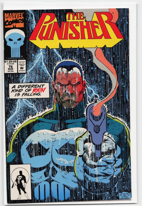 The Punisher #76 (Marvel Comics, 1993), raw, ungraded comic book — front cover