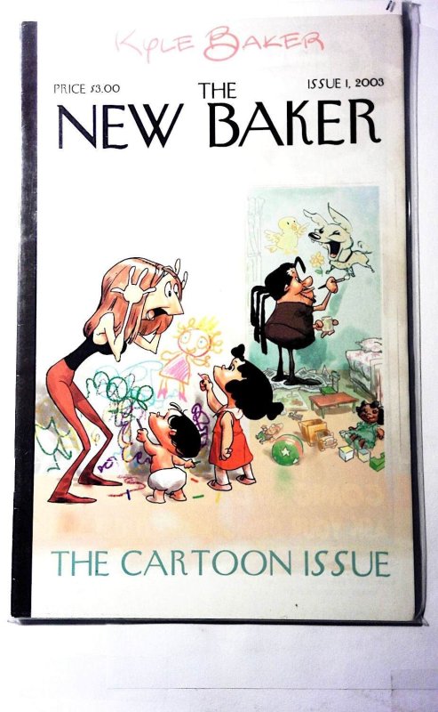 New Baker #1 (2003), raw, ungraded comic book — front cover