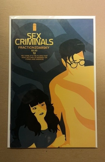 Sex Criminals #12 (2015), raw, ungraded comic book — front cover