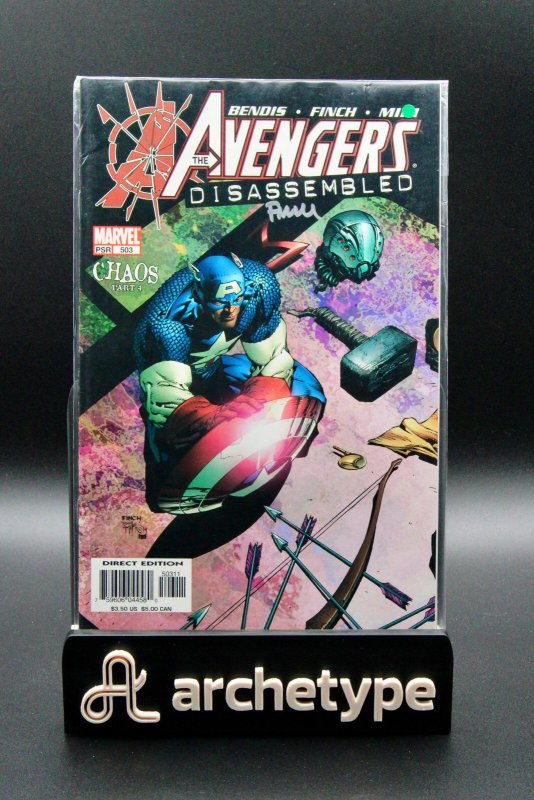 Avengers #503 (Marvel Comics, 2004), raw, ungraded comic book — front cover