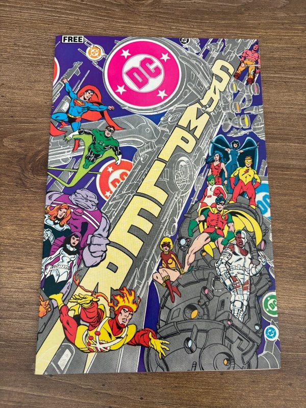 DC Sampler #1 (DC Comics), raw comic book in NM condition — front cover