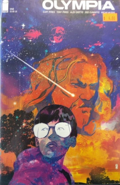 Olympia #1 (Image Comics, 2019), raw, ungraded comic book — front cover