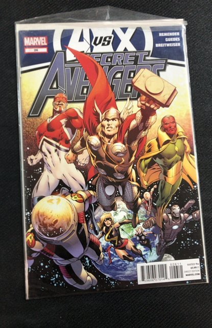 Secret Avengers #26 (2012), raw, ungraded comic book — front cover