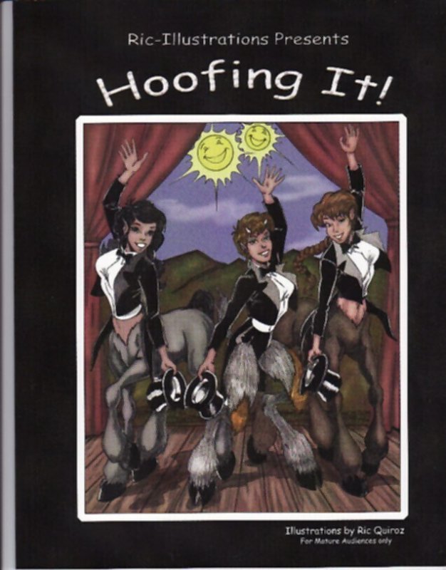 Hoofing It!, raw, ungraded comic book — front cover