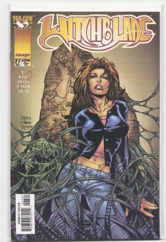 Witchblade #27 (Top Cow, 1998), raw, ungraded comic book — front cover