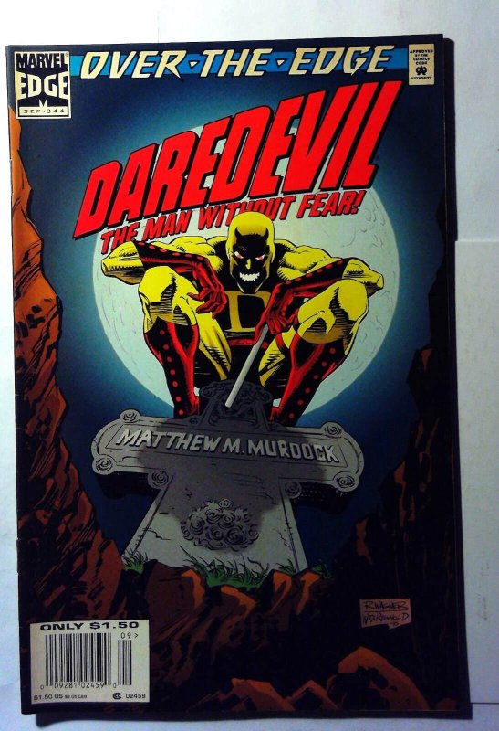 Daredevil #344 (Marvel Comics, 1995), raw, ungraded comic book — front cover