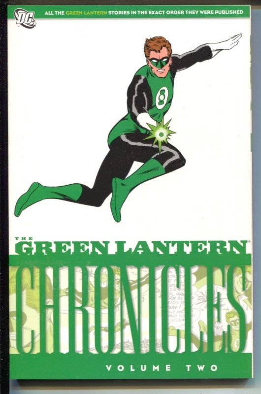 Green Lantern Chronicles-Vol 2-John Broome-2009-PB-VG/FN, raw comic book in VG/FN condition — front cover