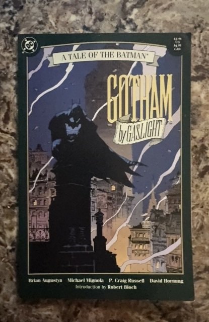 Gotham by Gaslight: An Alternative History of the Batman (1990) (1990), raw, ungraded comic book — front cover