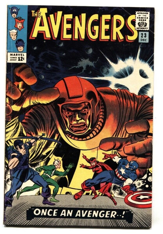 The Avengers #23 (Marvel Comics, 1965), raw, ungraded comic book — front cover