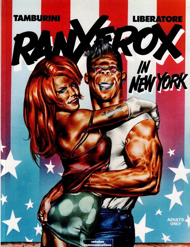Ranxerox #1 (1984), raw, ungraded comic book — front cover