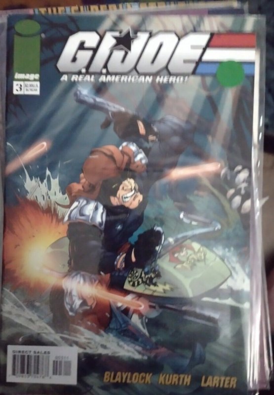 GI Joe a Real American Hero #3 (Image Comics, 2002), raw, ungraded comic book — front cover