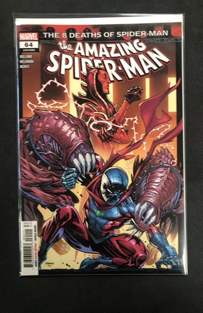 The Amazing Spider-Man #64 (Marvel Comics, 2025), raw, ungraded comic book — front cover