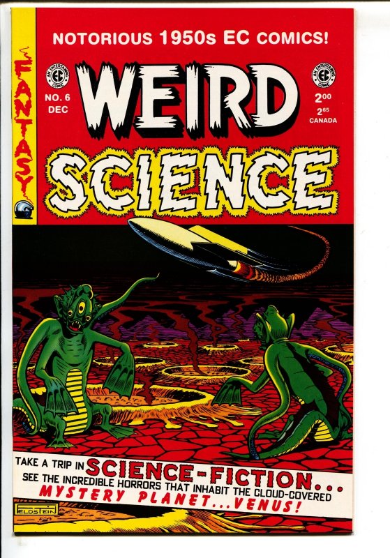 Weird Science #6 (EC Comics, 1993), raw comic book in VF condition — front cover