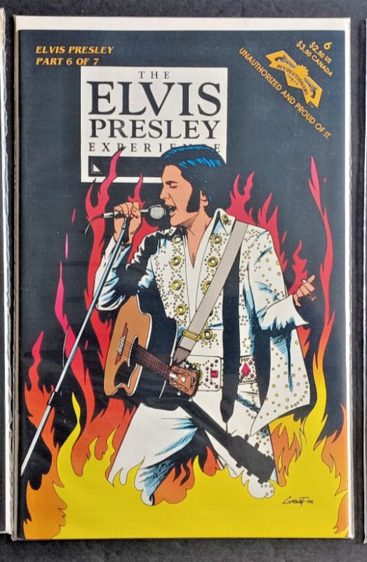 The Elvis Experience #6, raw comic book in NM condition — front cover